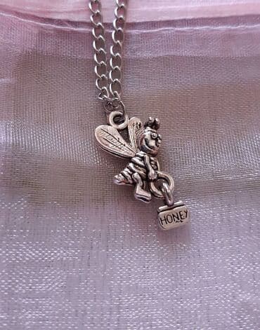 adidas samba srebrne: Pendant necklace, Material: Stainless steel — 11