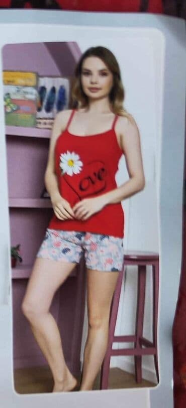 Pidžame: Pamučna pidzama/bebi Dol
4kompleta 1800din (sj)
m l xl 
Mozda neka S — 3