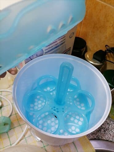 pocepane farmerke za devojcice: Sterilizator za otkuvavanje bebinih flašica AVENT PHILIPS dobar. Kao — 10