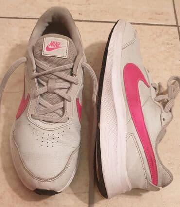 mokasine ženske ccc: Nike, 36.5, bоја - Bela — 3