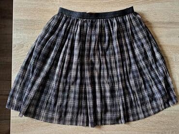 karirane sive pantalone: Zara, Mini, 164-170, bоја - Šareno — 2