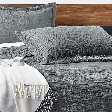 vitorog sofe: Fa, Set prekrivača za krevet – Trapunto Quilt Set, Cotex/Eksinor - — 5