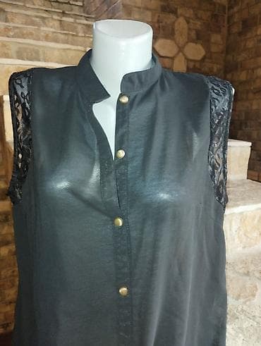 bluze sa cipkom: Bluza dužaL/Xl nošena par puta — 2