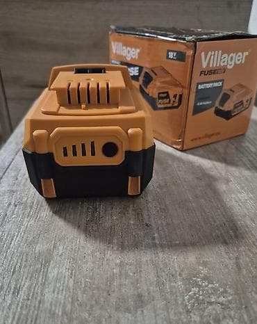 kucni red sati: Villager FUSE 18V Li-Ion baterija – 4.0 Ah - Originalna Villager FUSE — 3