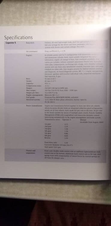 knjiga za mame: Knjiga: Porsche Cayenne, 2002. god. ISBN 3-7688-1403-3, veliki — 7