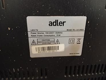fly e147 tv: LED televizori – 2 komada 1) Adler LED TV, model LE-3903 - — 3