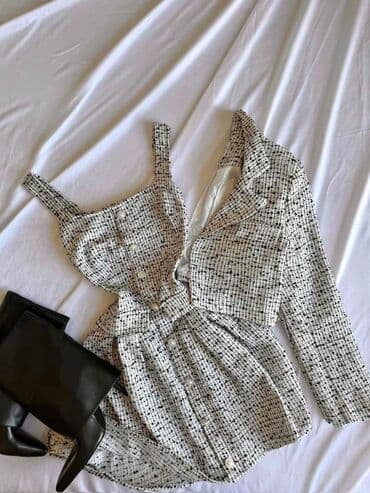 beli komplet sako i pantalone: 09. 🪙New,,Coco Tweed''set🪙 Velicine:S M L XL Model Dostupan u Beloj i — 1