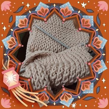 esarpe marame: Šal – ručno pleteni, novi - Dimenzije: 200 x 20 cm - Boja: bež, lako — 3