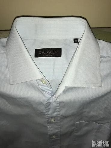 Headgear: Original CANALI Milano kosulja L 100% extra fine cotton Made in Italy — 1