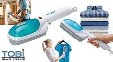 TOBI Prenosiva pegla na paru Oživite svoje tkanine sa najbezbednijim i