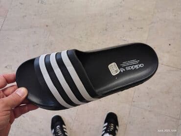 adidas samba srebrne: Papuče, veličina - 47 — 4