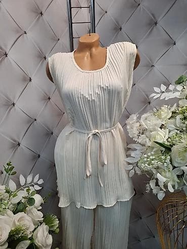 zara crveni komplet: ❤️❤️ plisirani kompleti 2700❤️❤️ — 6