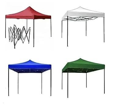 maxi paviljon: 07. PAVILJON,ŠTAND,TENDA 3x3 metra sa MEHANIZMOM bez stranica - — 1