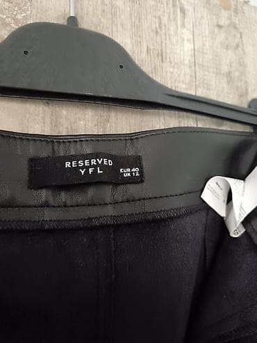 eko koza pantalone: Ženske pantalone od eko kože – Reserved YFL - Brend: Reserved (linija — 2