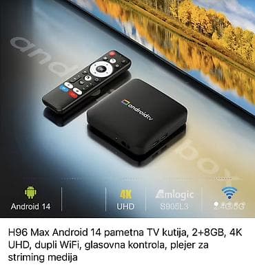 total tv besplatan poziv: Nov kineski box ide u kompletu sa svom opremom . Android TV Box – — 3