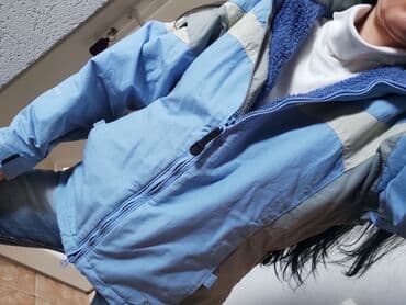 zimska jakna s: Columbia jakna nezno plave,zimska,potavljena,s/m — 7