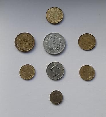 harry potter sat 1: Francuske kovanice – zbirka različitih apoena i godina Opis: - Set od — 2