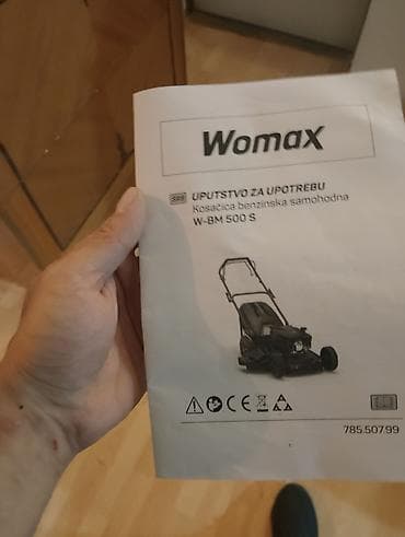 Womax W-BM 500 S – benzinska samohodna kosačica - Model: W-BM 500 S — 4