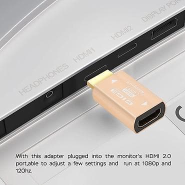polovni racunari gaming: EDID Emulator HDMI adapter Opis: - HDMI EDID emulator/adapter sa — 2