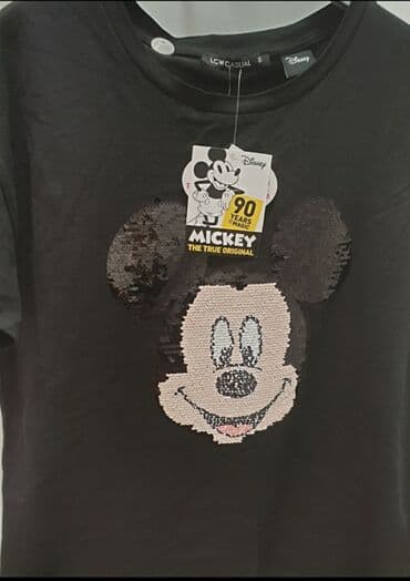 crop top c a: Zara, S (EU 36), Pamuk, bоја - Crna — 1