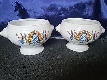 Cinije vece univerzalne,nove,vintaz pun porcelan. Cinija komada 2 u