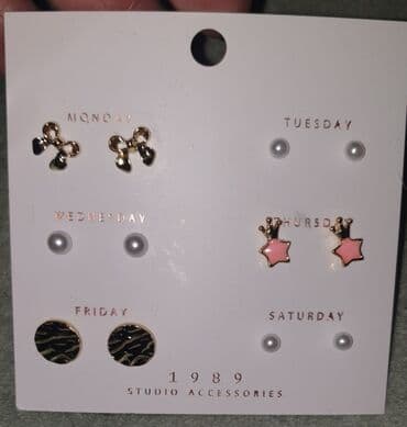 polaroid naocare beograd: Earrings set, Material: Stainless steel — 1