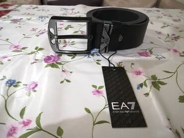 muski set novcanik i kais: Muški, Armani Exchange, Materijal: Koža — 4