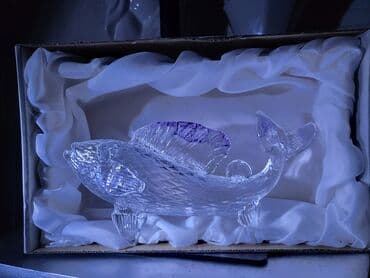 kristalne plafonjere: Unikatna nova vintaz kristal figura,rucni rad. Ceska Republika — 2