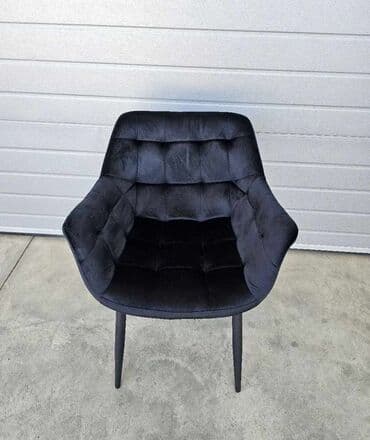 plasticne trpezarijske stolice: Stolica VELUR Fotelja Transformišite svoj prostor sa našim elegantnim — 2