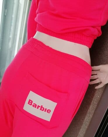 minđuše sa biserima: S (EU 36), Single-colored, Print, color - Pink — 6
