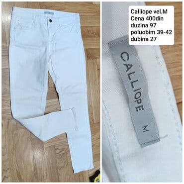 Pantalone, Farmerke, Šortsevi: 29, 32, Pamuk, Normalan struk, Skinny — 3