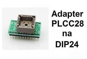 pretvarac za kamion: Adapter PLCC28 na DIP24 Opis: - Adapter za pretvaranje PLCC-28 — 2