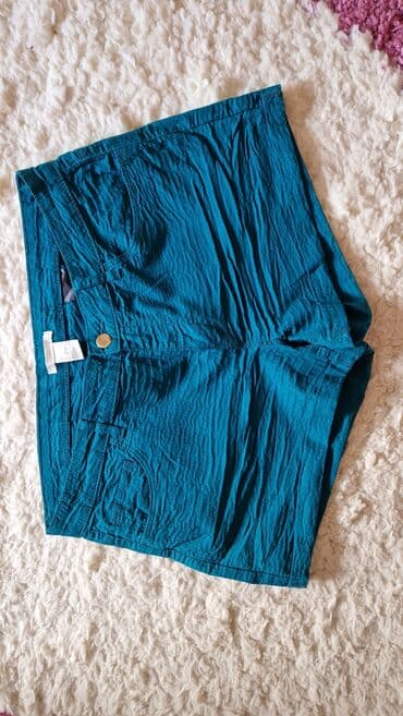 pantalone elipsa: L (EU 40), color - Turquoise, Single-colored — 1