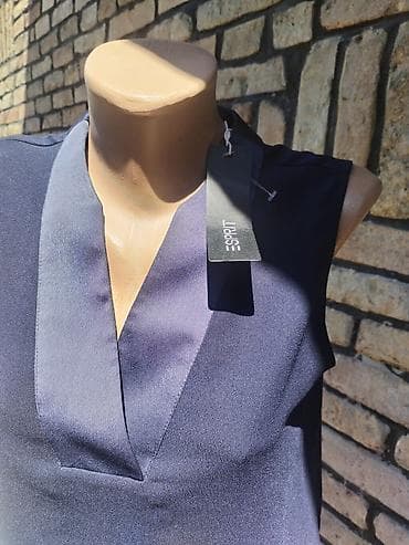 svecane suknje: Esprit teget bluza bez rukava, nova sa etiketom. - V-izrez sa — 4