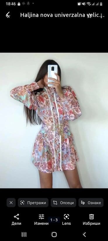 selection to perfection haljine: One size, color - Multicolored, Long sleeves — 1