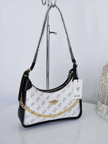 guess bela torba: Shoulder bag, Guess, Material: Poliuretan — 1