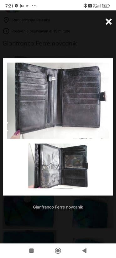 rajfovi za kosu h m: Unisex novčanik, Michael Kors, Materijal: Koža — 4