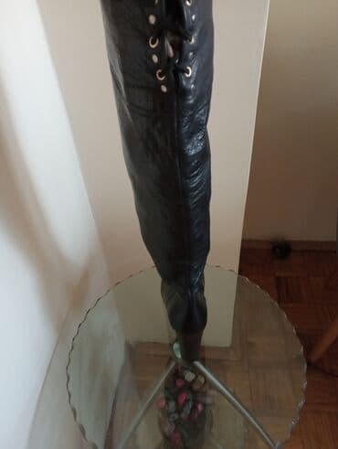 bajkerske čizme: High boots, 38 — 2