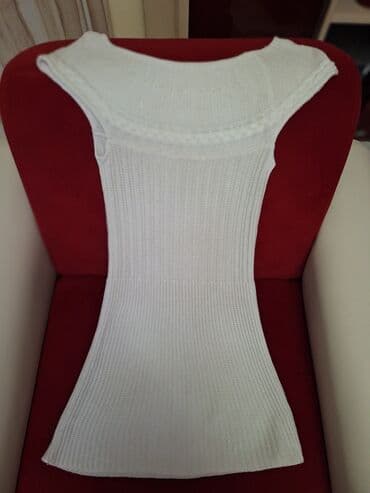 velicine kacketa: M, bоја - Bela, Top (bez rukava) — 1