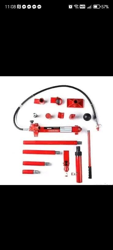 jeftine auto presvlake: Hidraulični karoserijski set – 10T u koferu - Kompletan hidraulični — 5