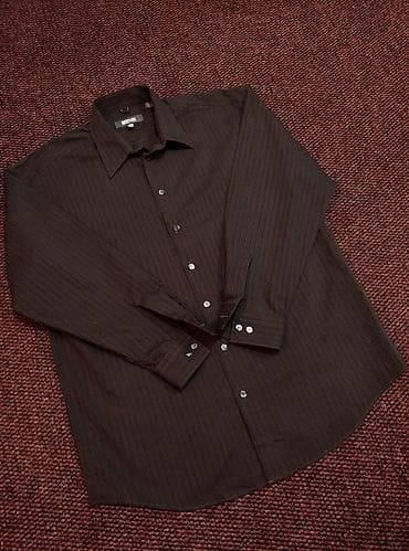 prsluk sa dva lica: Muška pamučna košulja Kenneth Cole vel. L Vrhunska elegentna — 2