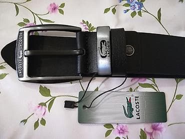 ysl zenski kais: Novi muski kozni markirani kais Lacoste u crnoj boji. Zemlja porekla — 1