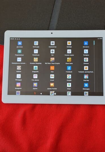 knjiga i zvucnik: Tablet sa 2 sim kartice kao nov sve radiveliki 10 inca, ekstra — 4