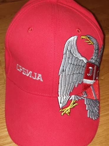 muske helanke za zimu: Kacket srbija - nov ! Originalan, crveni — 1