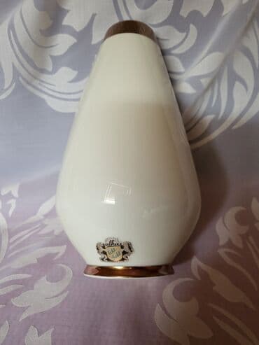 dormeo jastuk i cebe za decu: Vaza nova Alka porcelan,zlato 1938 do 1958g. Bavaria. Nova — 7