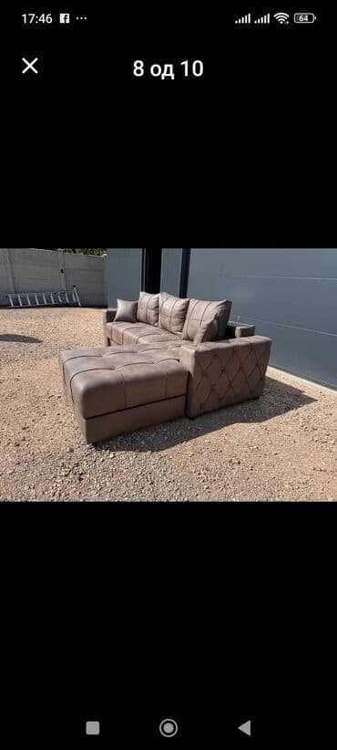 nove ugaone garniture ruma: Ugaona garnitura sa MEMO PENOM ležajem i prostorom za odlaganje. - — 8