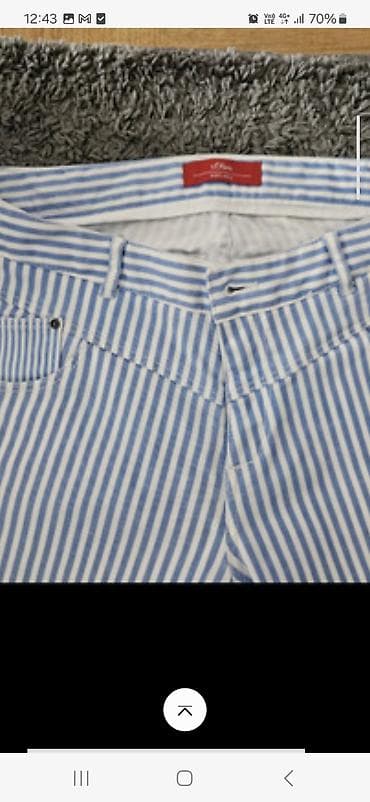 somot braon jakna s: S.Oliver nove pantalone 34 velicina bez etikete — 3