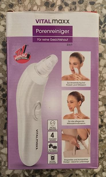 VITALmaxx čistač pora koji se koristi za vakuumsku ekstrakciju