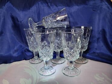 case za zestoko pice: Case nove libbey za vino,zestoko pice. 80te. Case bez ostecenja — 2