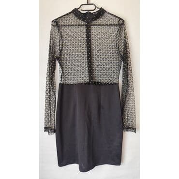 selection to perfection haljine: Zara S (EU 36), color - Black, Evening, Long sleeves — 1